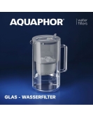 AQUAPHOR Glas-Filterkanne grau mit Filterkartusche MAXFOR+ AQUAPHOR Glas-Filterkanne grau mit Filterkartusche MAXFOR+