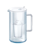 AQUAPHOR GLAS weiß Filterkanne Nord inkl. Filter A5 Mg, 350 l. AQUAPHOR GLAS weiß Filterkanne Nord inkl. Filter A5 Mg, 350 l.
