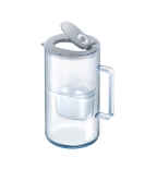 AQUAPHOR Glas-Filterkanne grau mit Filterkartusche MAXFOR+ AQUAPHOR Glas-Filterkanne grau mit Filterkartusche MAXFOR+