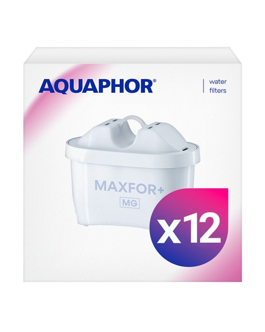 AQUAPHOR MAXFOR+ Magnesium, Pack 12 Wasserfilter, 200 l.
