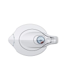 AQUAPHOR Filterkanne Onyx weiß, aus Tritan, inkl. Filter MAXFOR+, 200 l.