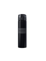CITY COOL Filterflasche 0,5 L. aus Edelstahl, bis 24h kaltes Wasser, schwarz