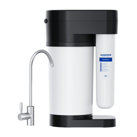 AQUAPHOR kompakte Umkehrosmose DWM RO 70S, 15 l. pro Stunde Kapazität