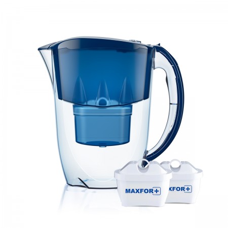 AQUAPHOR Set Filterkanne Jasper inkl. 3 MAXFOR+ Filter, 200 L.