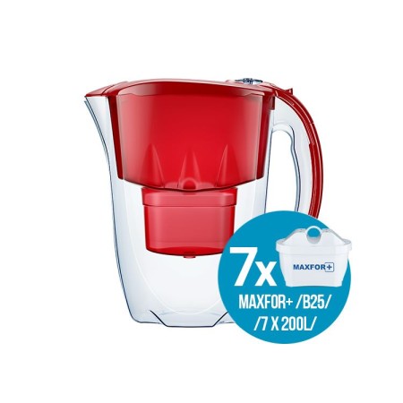 AQUAPHOR Set Filterkanne Jasper inkl. 7 MAXFOR+ Filter, 200 L.