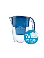 AQUAPHOR Set Filterkanne Jasper inkl. 7 MAXFOR+ Filter, 200 L.