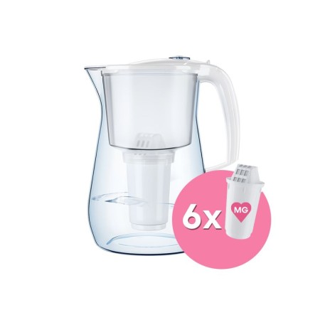 AQUAPHOR Set Filterkanne Provence inkl. 6 Filter A5 Magnesium, 350 l.