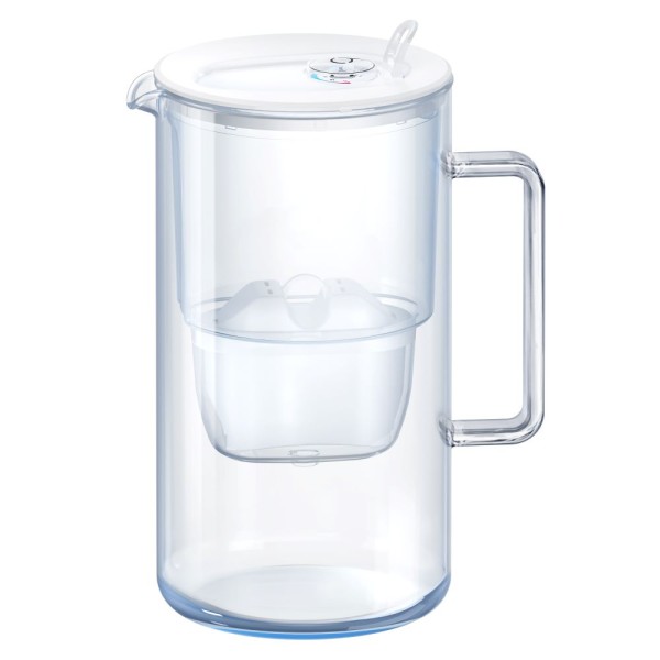 AQUAPHOR Glas-Wasserfilter mit Filterkartusche MAXFOR+