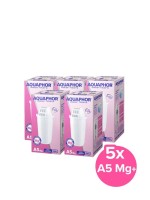 AQUAPHOR Pack 5 A5 Mg. (Magnesium) Wasserfilter, 350 l.