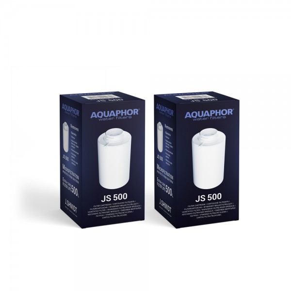 AQUAPHOR Pack 2 JS/A500 Kartusche für Smartfilter J.Shmidt 500 l.