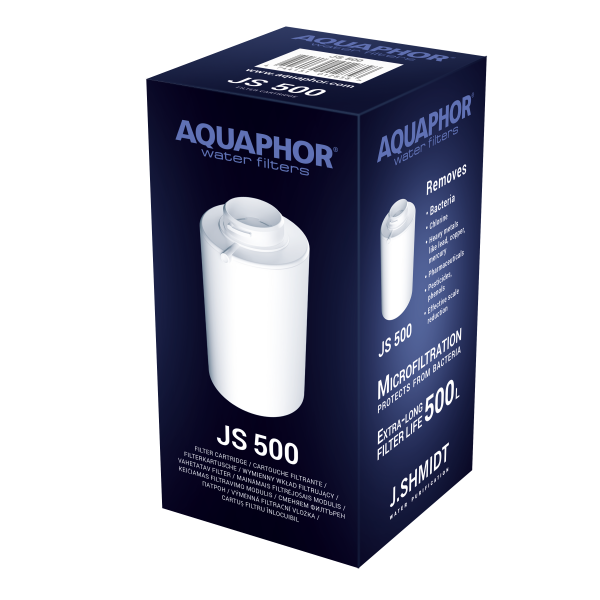 AQUAPHOR Smart-Wasserfilter J.SHMIDT 500 mit intelligenter Mikrofiltration, 500 l.