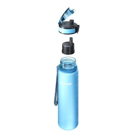 AQUAPHOR CITY Trinkflasche Filterflasche 0,5 L., eisblau