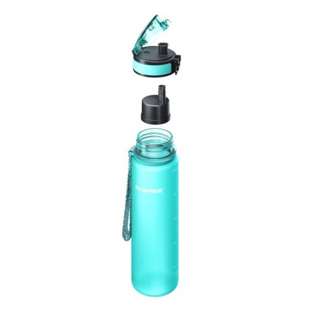 AQUAPHOR CITY Trinkflasche Filterflasche 0,5 L., türkisgrün