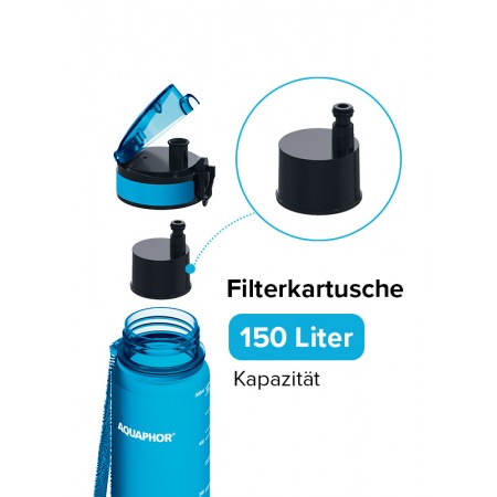 AQUAPHOR Filter für Filterflasche City, Pack 2