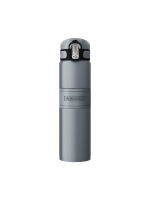 AQUAPHOR Thermoflasche 0,480 L., grau, warm oder kalt bis 6 Stunden