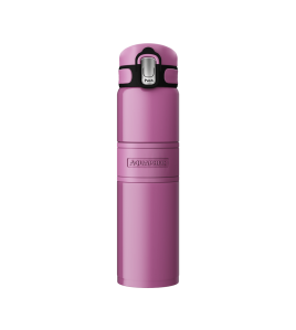 AQUAPHOR Thermoflasche 0,480 L., cyclamen, warm oder kalt bis 6 Stunden