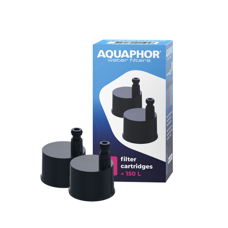 AQUAPHOR Filterpatronen für Filterflasche City, Pack 2