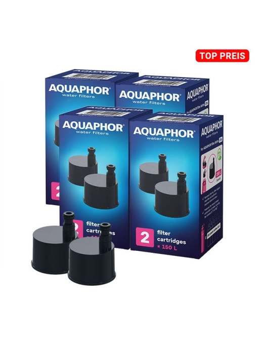 AQUAPHOR Filter für Filterflasche City, Pack 8