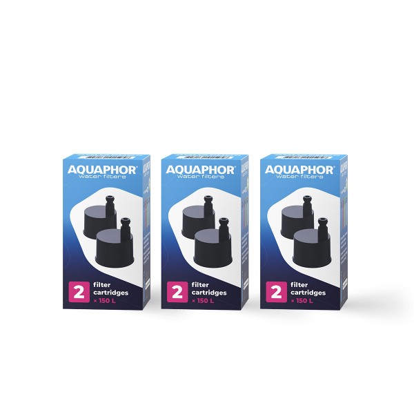 AQUAPHOR Filter für Filterflasche City, Pack 6