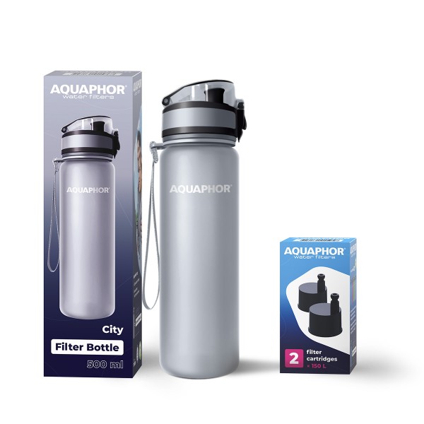 Trinkflasche AquaPhor 500ml Sportflasche Wasserflasche Getränkeflasche BPA-frei