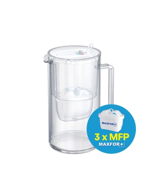 AQUAPHOR Glas-Wasserfilter inkl. 3 Filterkartuschen MAXFOR+ AQUAPHOR Glas-Wasserfilter inkl. 3 Filterkartuschen MAXFOR+