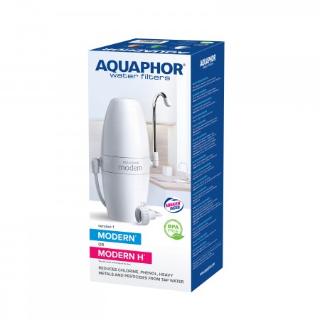 AQUAPHOR Aktivkohle-Auftischfilter "Modern" inkl. Wasserfilter B200