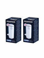 AQUAPHOR TOPAZ Pack 2 Ersatz-Kartusche für den Wasserhahn, ohne Enthärtung