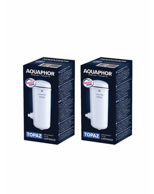 AQUAPHOR TOPAZ Pack 2 Ersatz-Kartusche für den Wasserhahn, ohne Enthärtung AQUAPHOR TOPAZ Pack 2 Ersatz-Kartusche für den Wasserhahn, ohne Enthärtung
