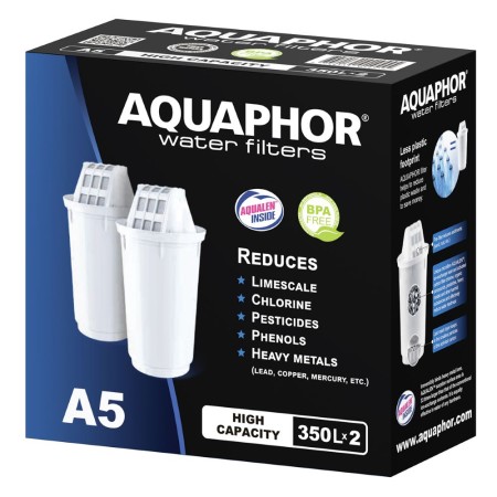 AQUAPHOR Pack 2 A5 Wasserfilter, 350 l.
