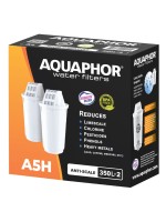 AQUAPHOR Pack 2 A5H Wasserfilter für hartes Wasser. Extra Kalkschutz