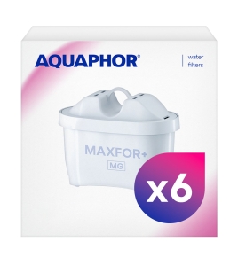 AQUAPHOR MAXFOR+ Magnesium, Pack 6 Wasserfilter, 200 l.