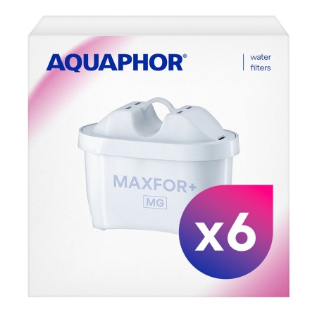 AQUAPHOR MAXFOR+ Magnesium, Pack 6 Wasserfilter, 200 l.