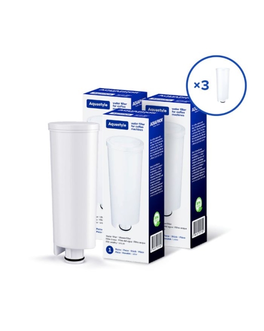 Aquastyle Pack 3 Wasserfilter passend für DeLonghi™ Kaffeevollautomaten Aquastyle Pack 3 Wasserfilter passend für DeLonghi™ Kaffeevollautomaten