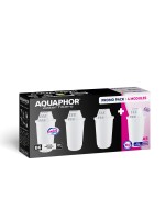 AQUAPHOR Pack 3x A5 plus 1x A5 Mg. (Magnesium) Wasserfilter, 350 l.