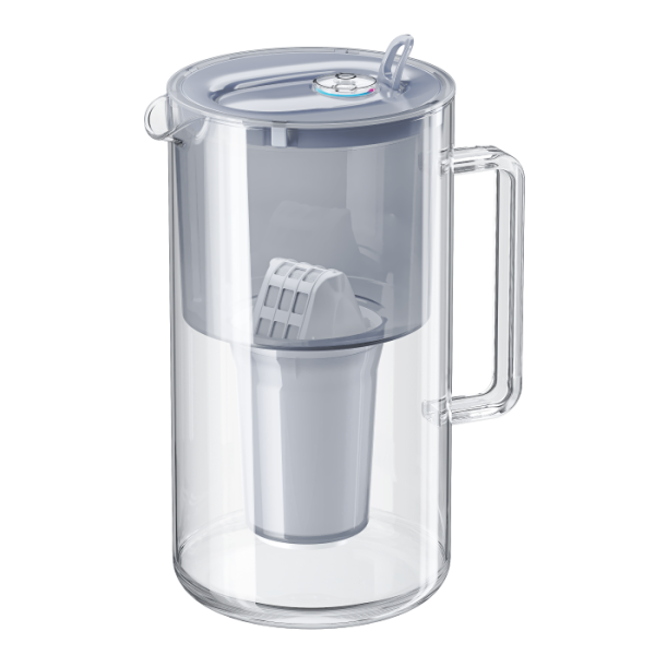 AQUAPHOR GLAS Filterkanne Nord inkl. Filter A5 Magnesium, 350 l.