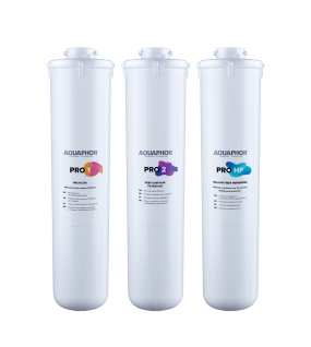 AQUAPHOR SET PRO 1, PRO 2, PRO HF. Mikrofiltration für System Crystal, ECO, ECO PRO