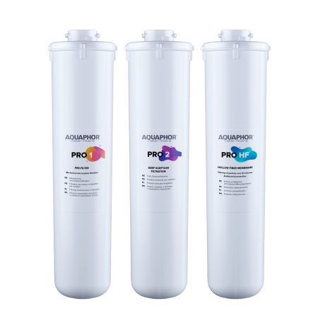 AQUAPHOR SET PRO 1, PRO 2, PRO HF. Mikrofiltration für System Crystal, ECO, ECO PRO