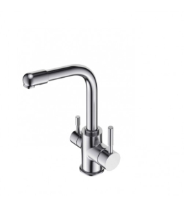 Edelstahl 3-Wege Wasserhahn Aquaphor C126