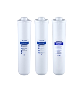 AQUAPHOR Set K1, K2, K7BM- Remineralisierung und Keimsperre für Umkehrosmose DWM 101, 101S, 102S , 202S