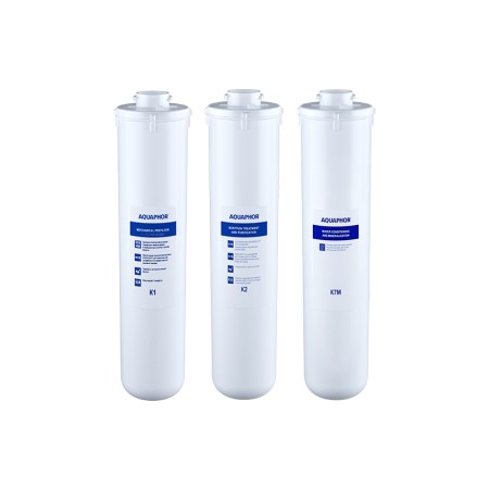 AQUAPHOR Set K1, K2, K7M- Remineralisierung für Umkehrosmose DWM 101, 101S, 102S