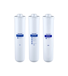 AQUAPHOR Set K5, K2, K7M für Umkehrosmose-Anlagen DWM 101S, 102S