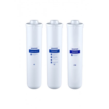 AQUAPHOR Set K5, K2, K7M für Umkehrosmose-Anlagen DWM 101S, 102S