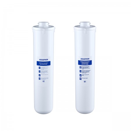 AQUAPHOR Set K1, K2 für Umkehrosmose DWM 101, 101S, 102S, 202S