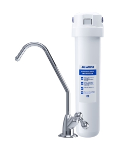 SOLO Aktivkohle-Wasserfilter-System AQUAPHOR Crystal, ohne Enthärtung 