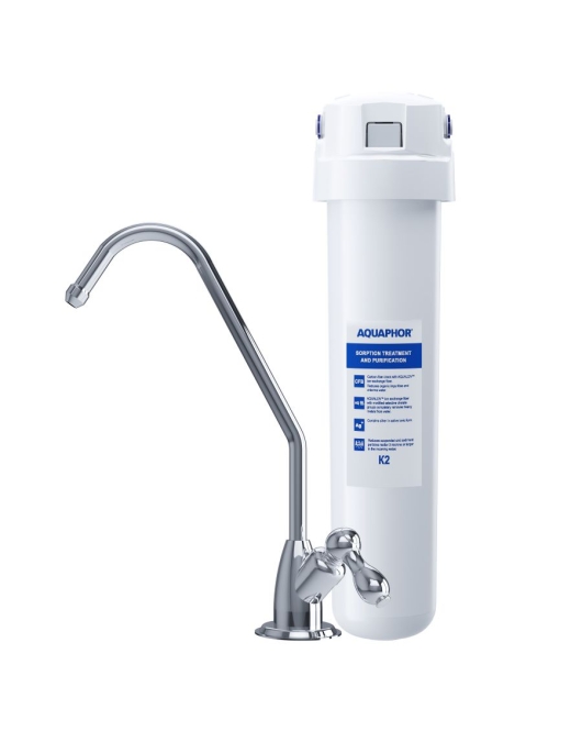 SOLO Aktivkohle-Wasserfilter-System AQUAPHOR Crystal, ohne Enthärtung 