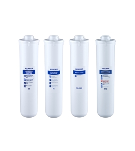 AQUAPHOR Set K1, K2, RO 100S, K7BM- Keimsperre und Remineralisierung für Umkehrosmose DWM 102S, 202S